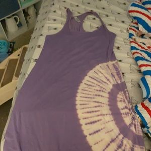 Wore one time and washed in great condition beautiful tie dyed summer maxi!